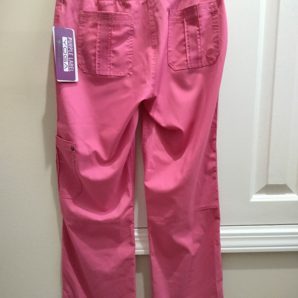 NWT Healing Hands Purple Label Yoga Scrub Pants